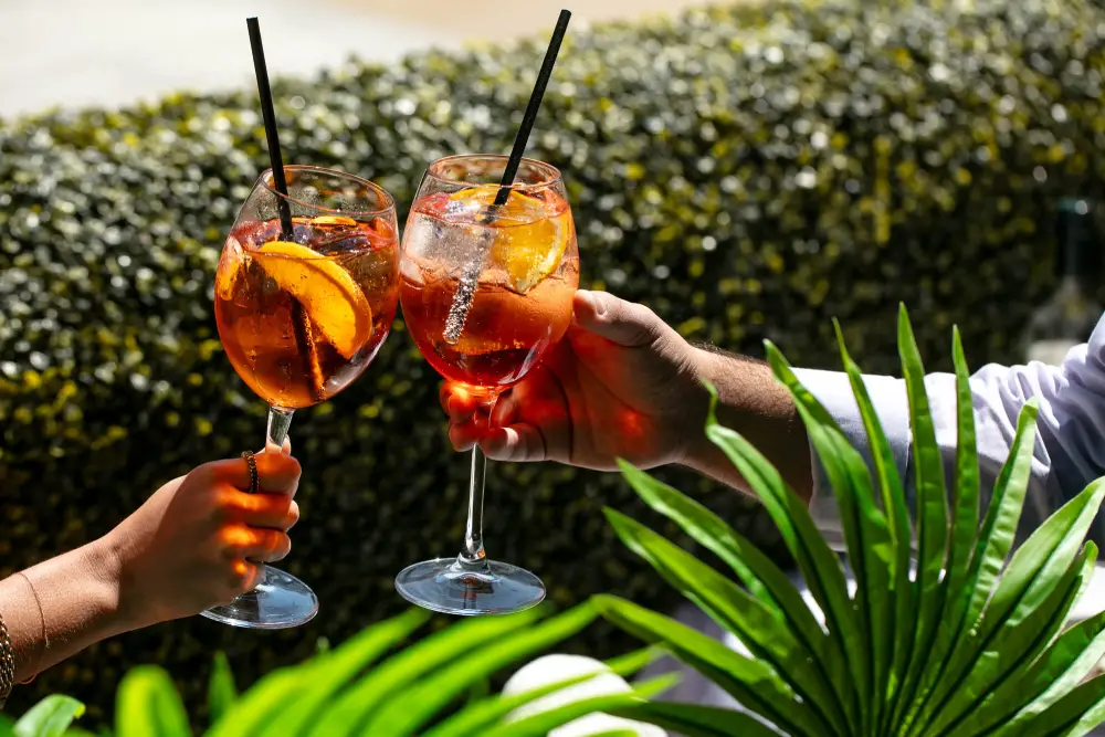 Aperol Spritz at Smith's Bar