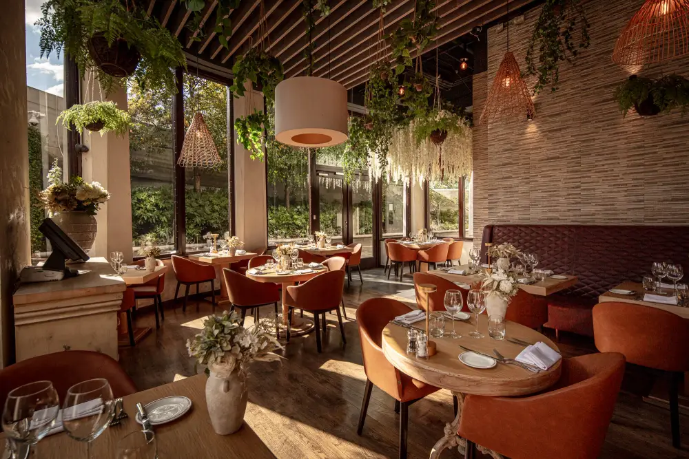 Restaurant interior at Smith's Bar & Grill, Paddington