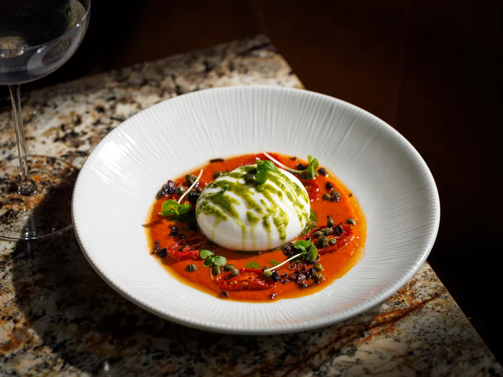 Burrata at Smith's Bar & Grill
