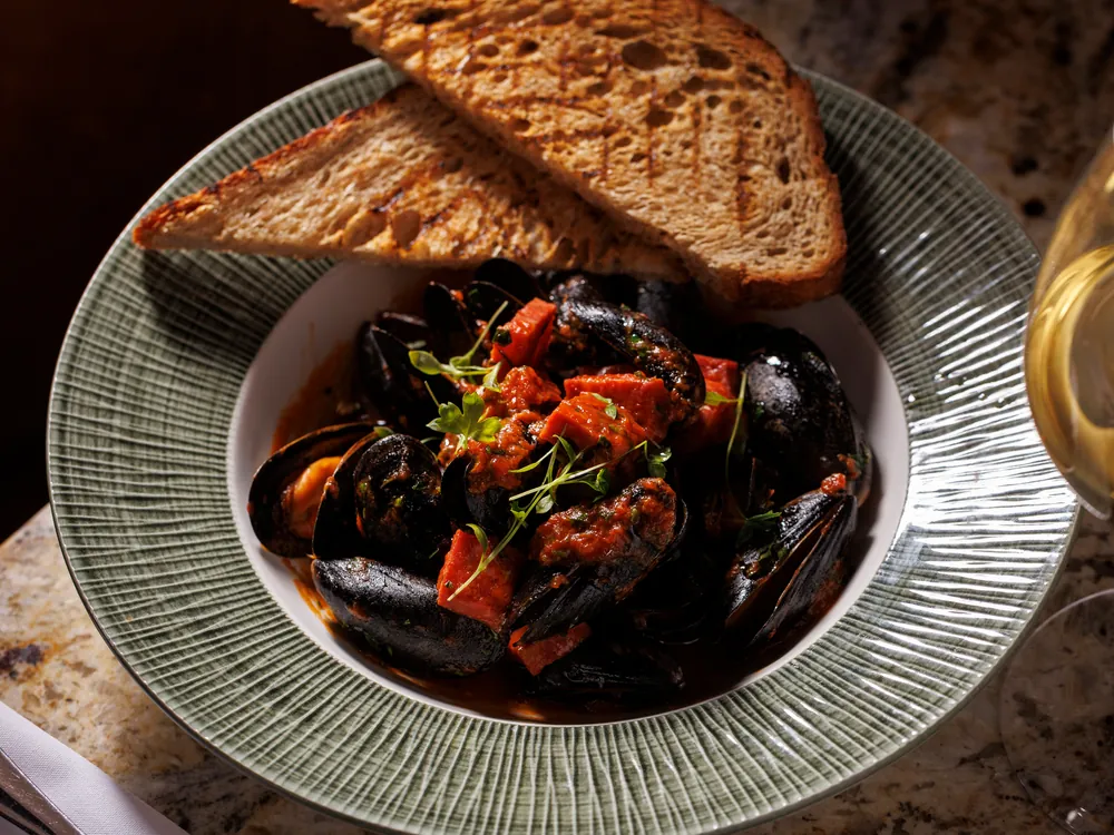 Mussels at Smith's Bar & Grill, Paddington