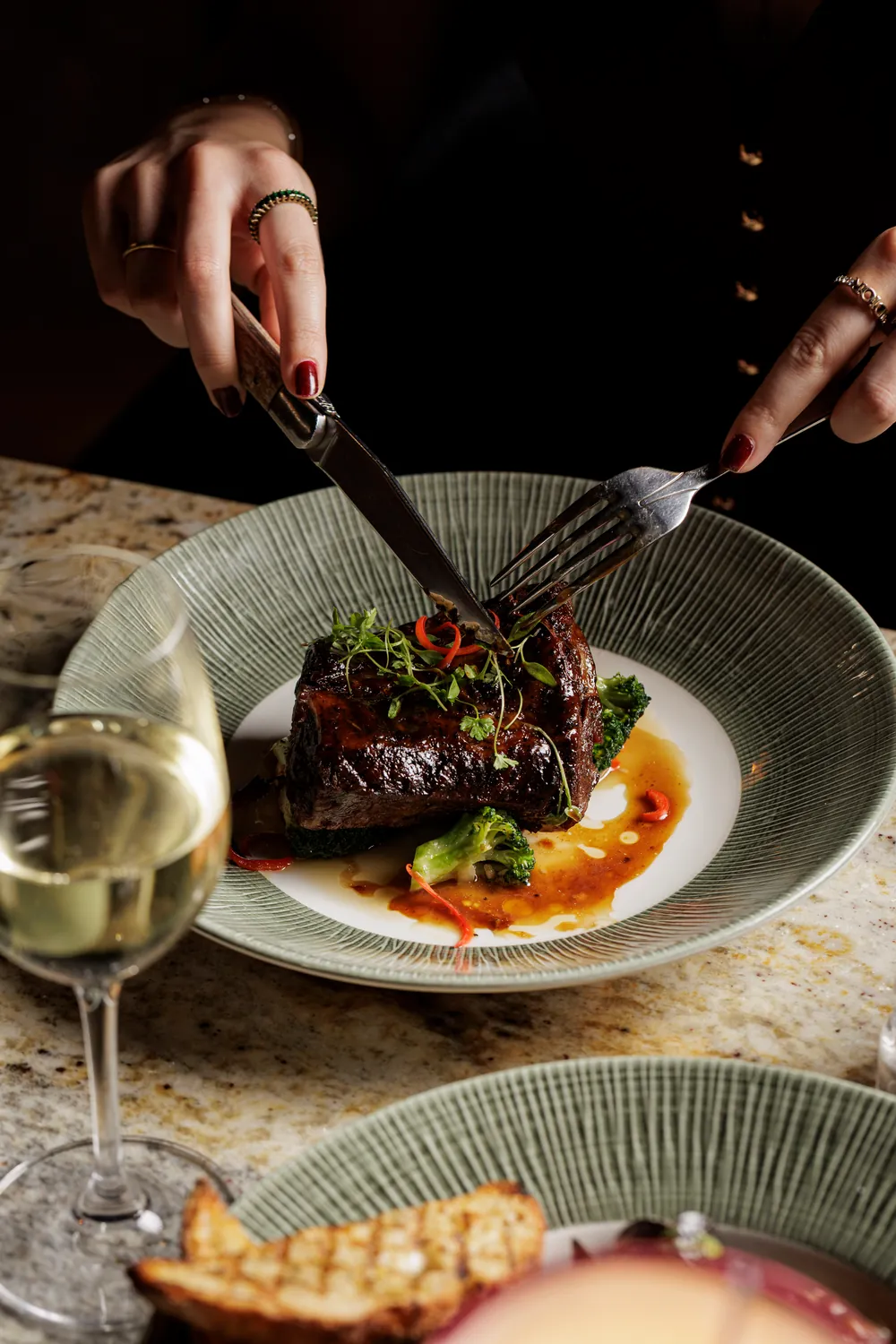 Slow-Cooked Beef Rib at Smith's Bar & Grill, Paddington