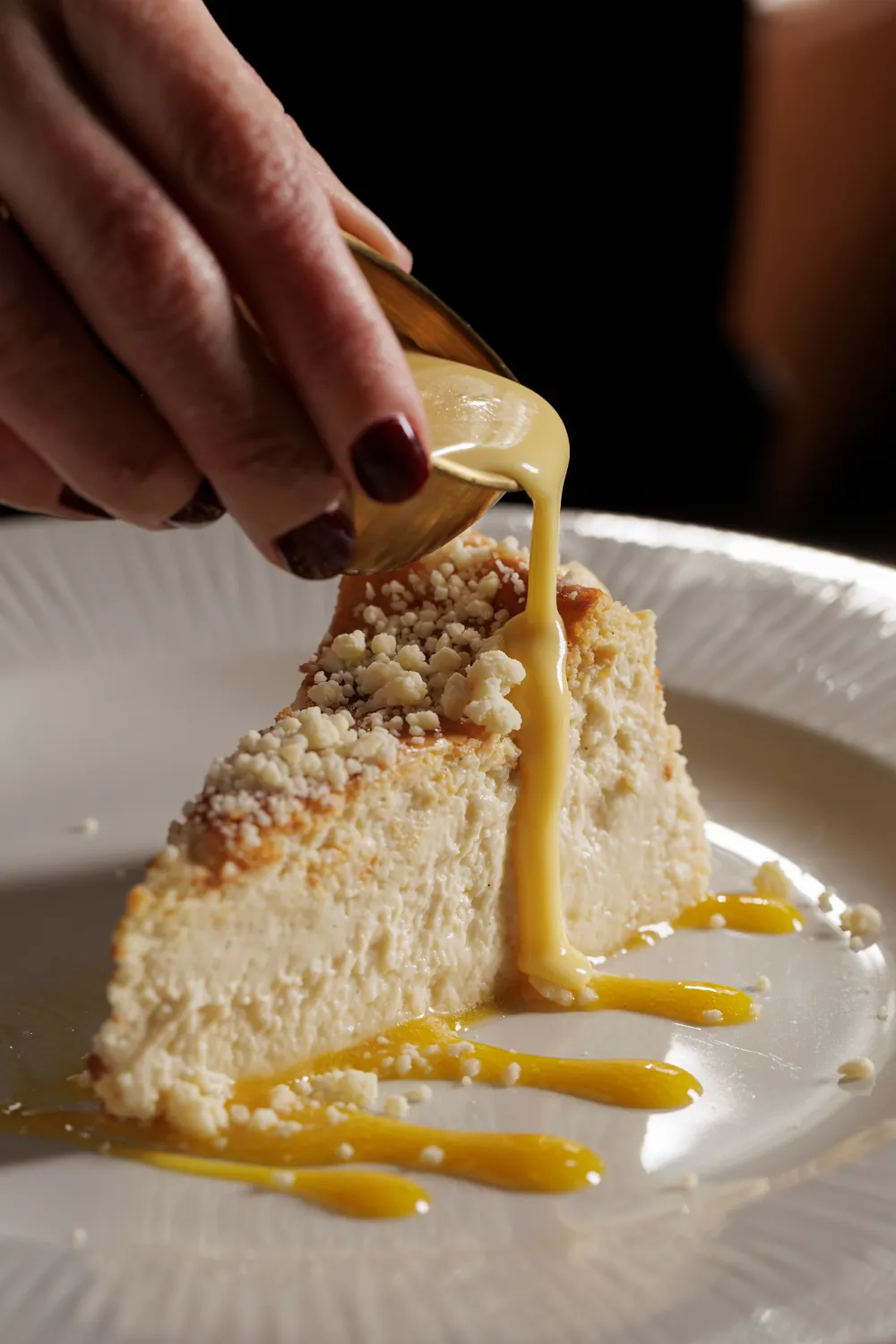 Vanilla Basque Cheesecake at Smith's Bar & Grill, Paddington